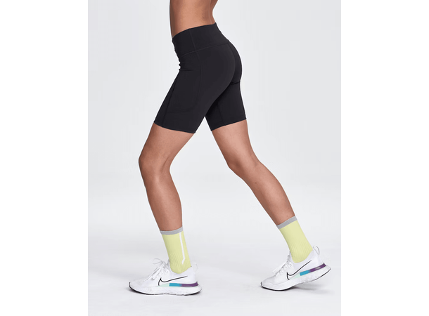 Dæhlie Dame Tights Athlete 7,5` 2.0 S Kort og lett treningstights - Bl 